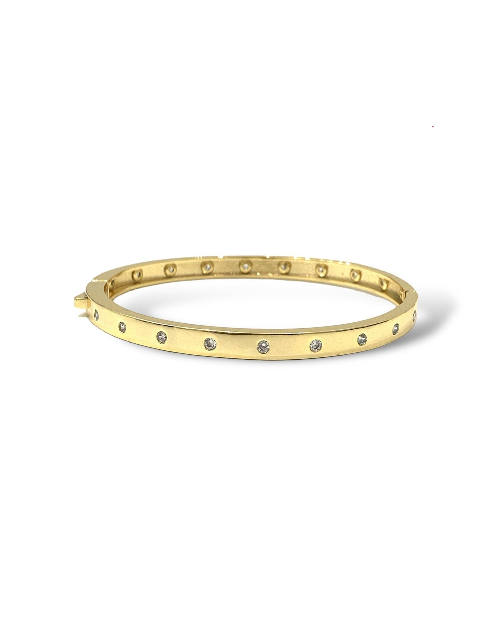 Gold Parker CZ Bracelet