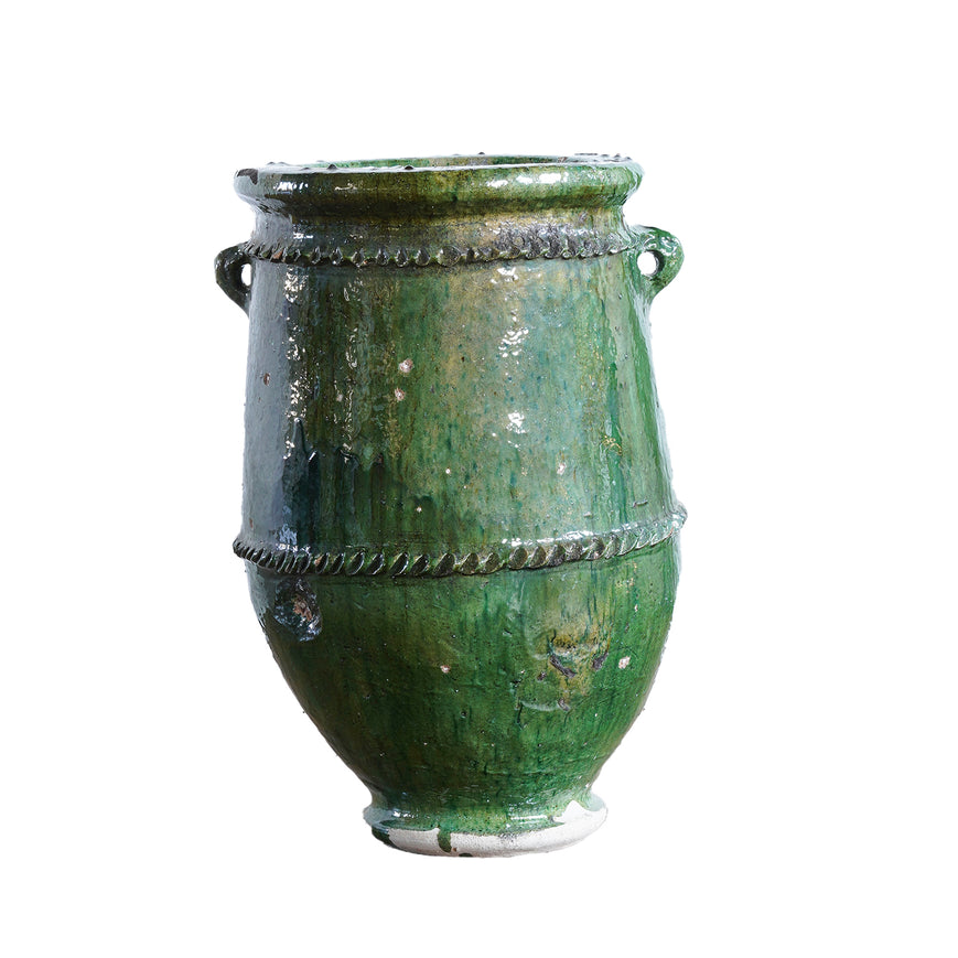 Green Tamegroute Handle Pot