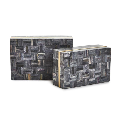 Large Greystone Mosaic Tile Box