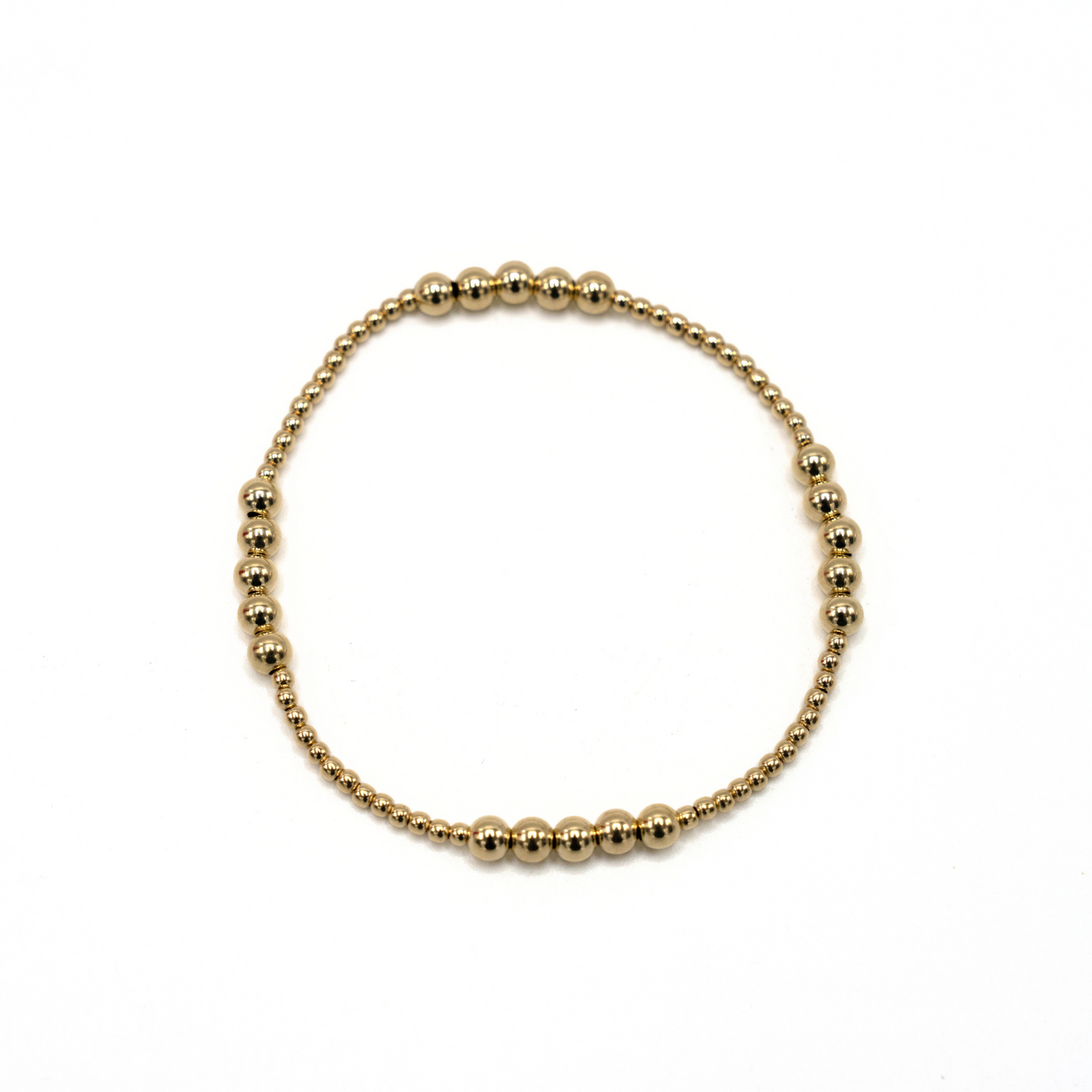 2mm & 4mm Hamptons 14K GF Bracelet