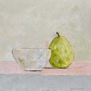 Anne Harney - Bowl and Pear (12 x 12)