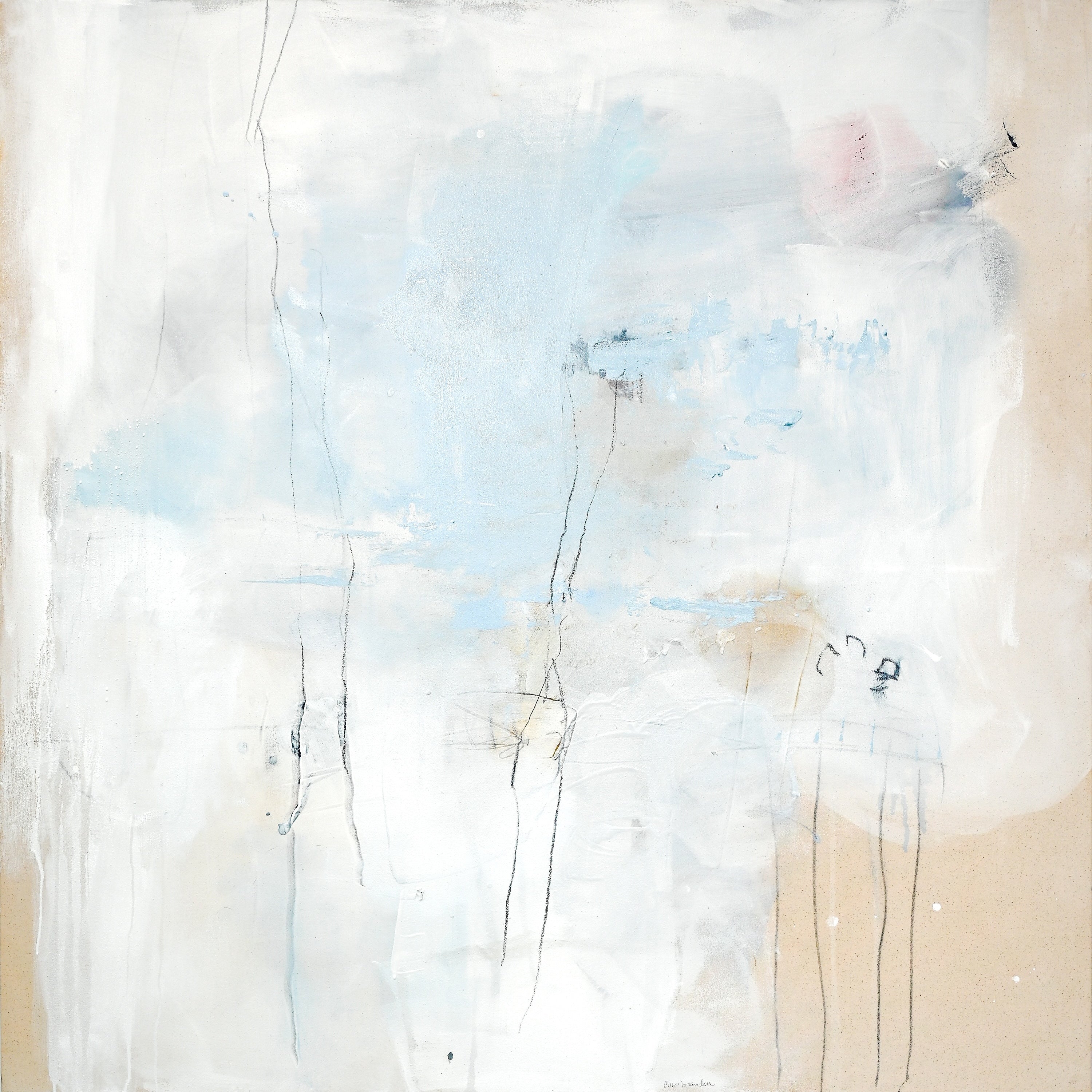 Chris Brandell - heaven and earth are both still watching (60 x 60)