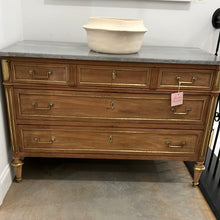 Load image into Gallery viewer, Light Grey Marble Stripped Commode