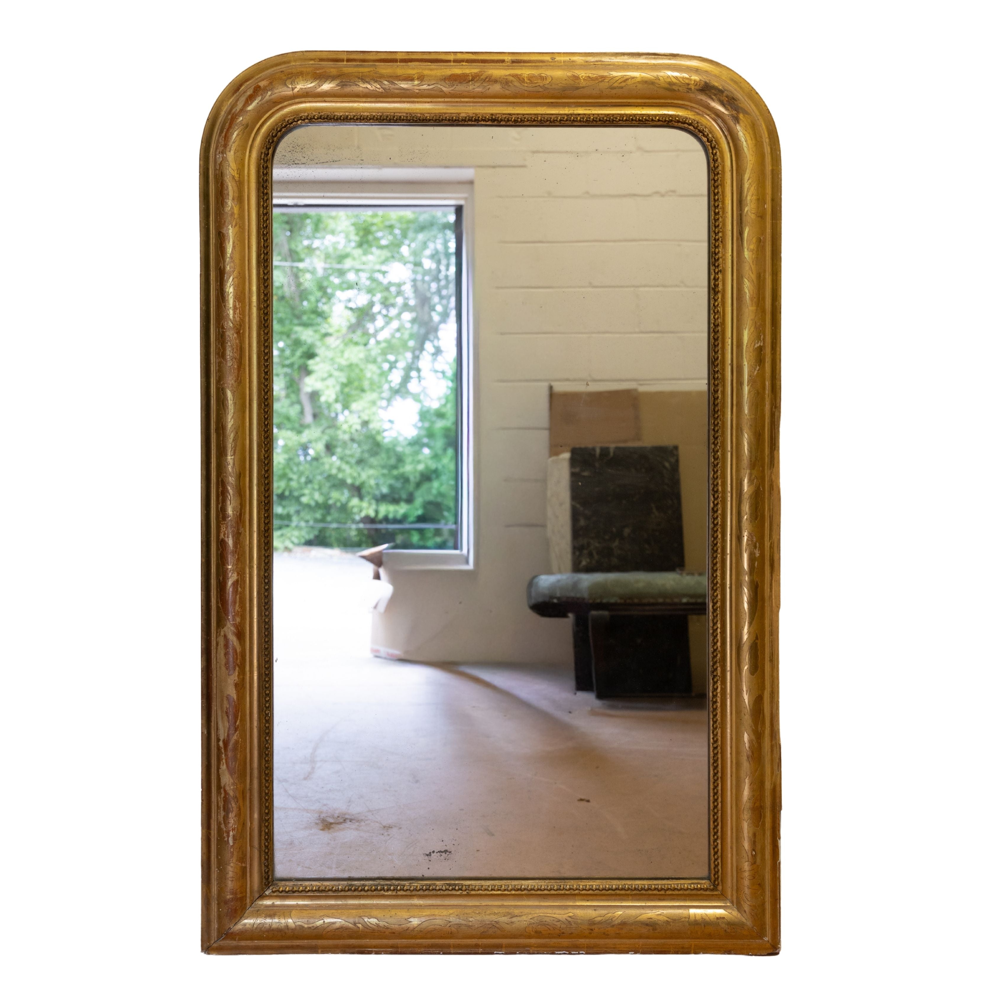 Louis Philippe-Style Mirror 53"Hx34.5"W