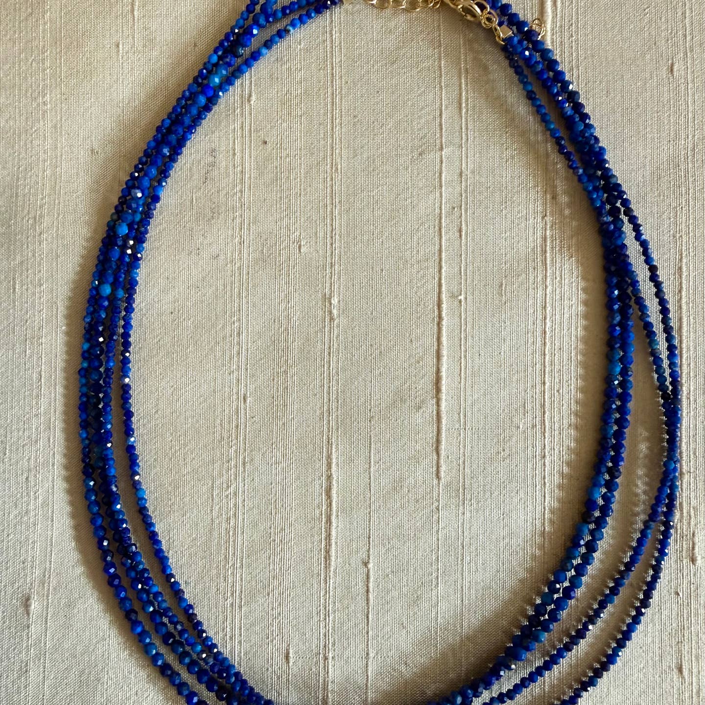 Lapis Micro Gemstone Choker