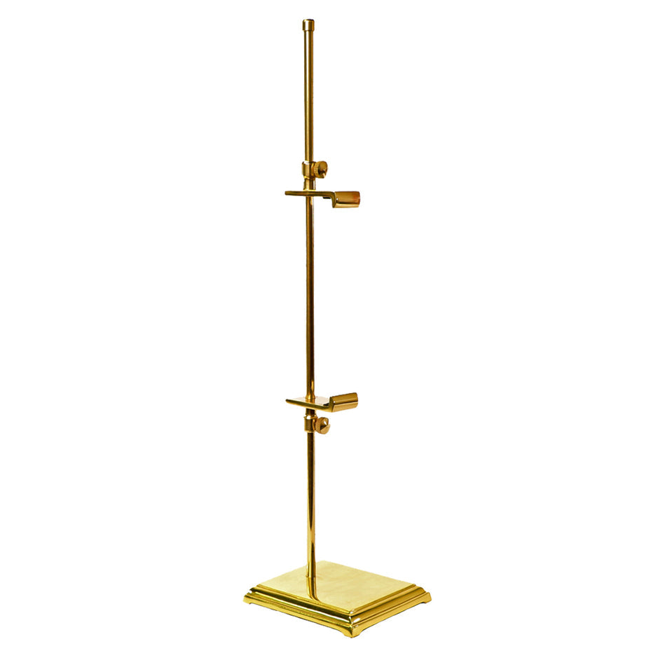 Large Brass Mineral Mount Easel