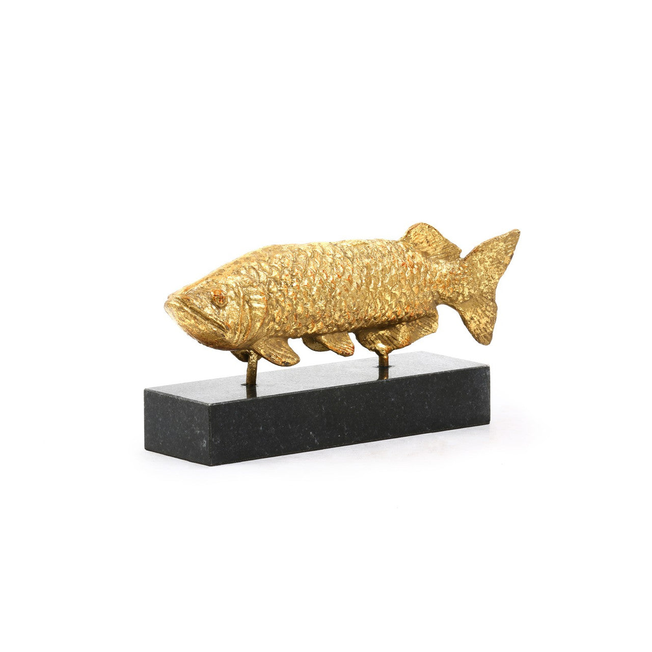Fish Statue on Black Base