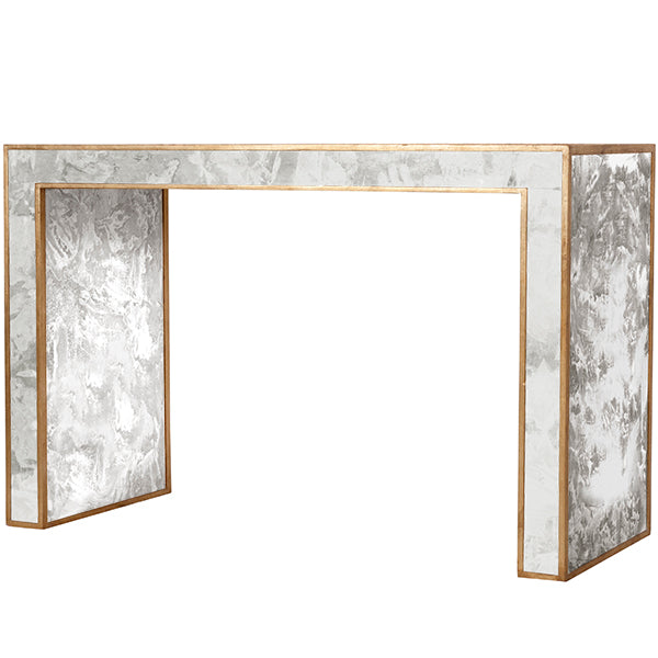 Antique Mirrored Console