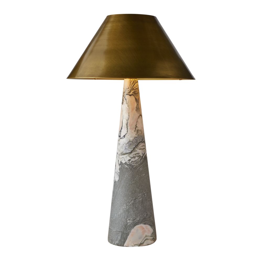 Calacutta Viola Marble Lamp