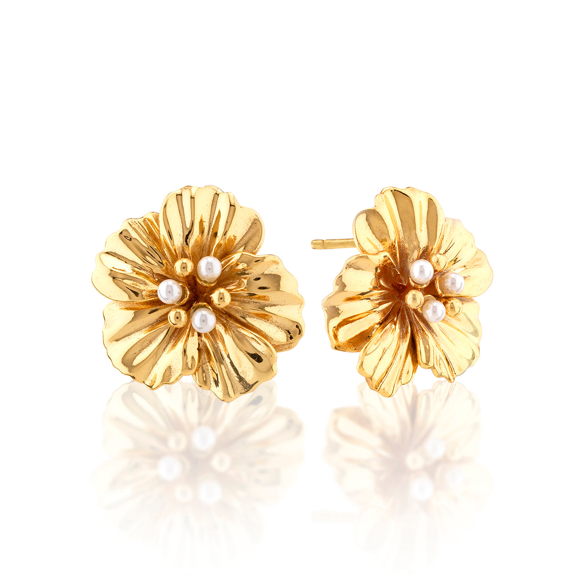 Meadow Nasturtium Earrings