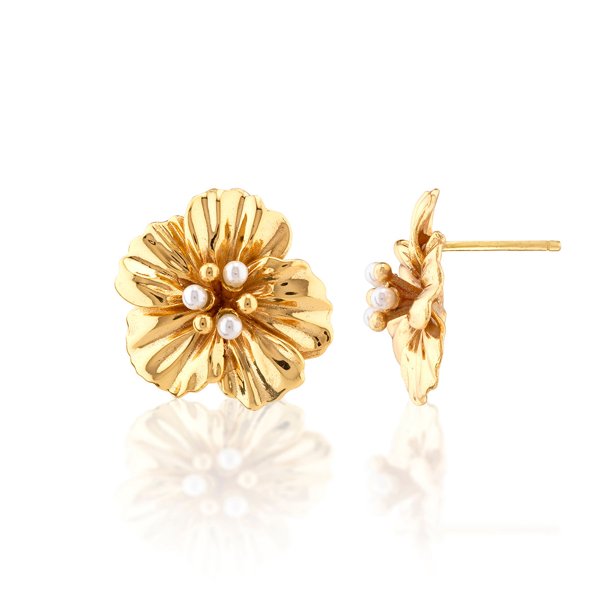 Meadow Nasturtium Earrings