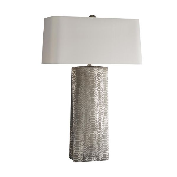 Metallic Python Porcelain Lamp