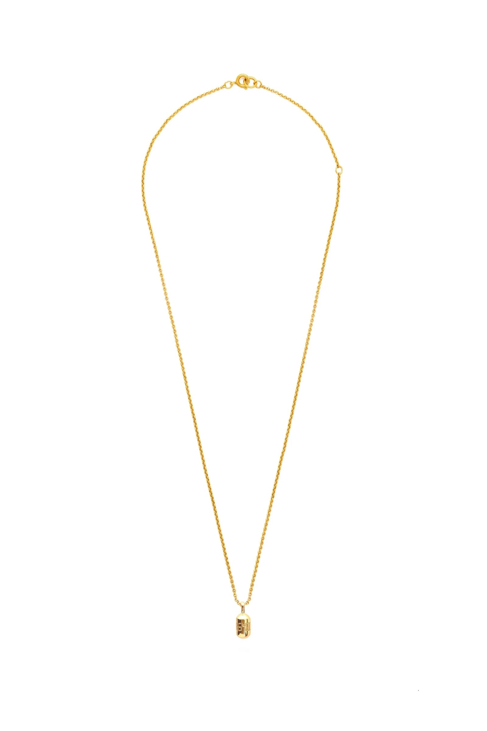 Micro 86400 Fortune Buoy Necklace