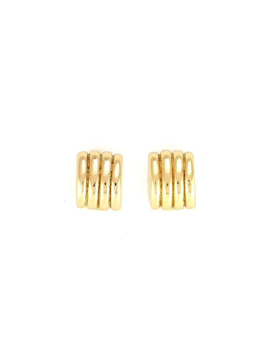 Mini Gold Entwine Earrings