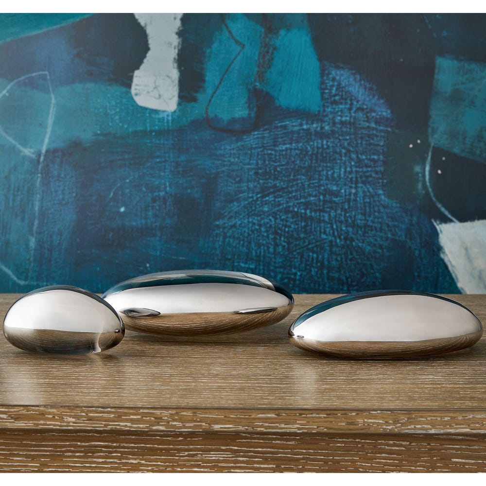 Set of 3 Mirrored Cabochons