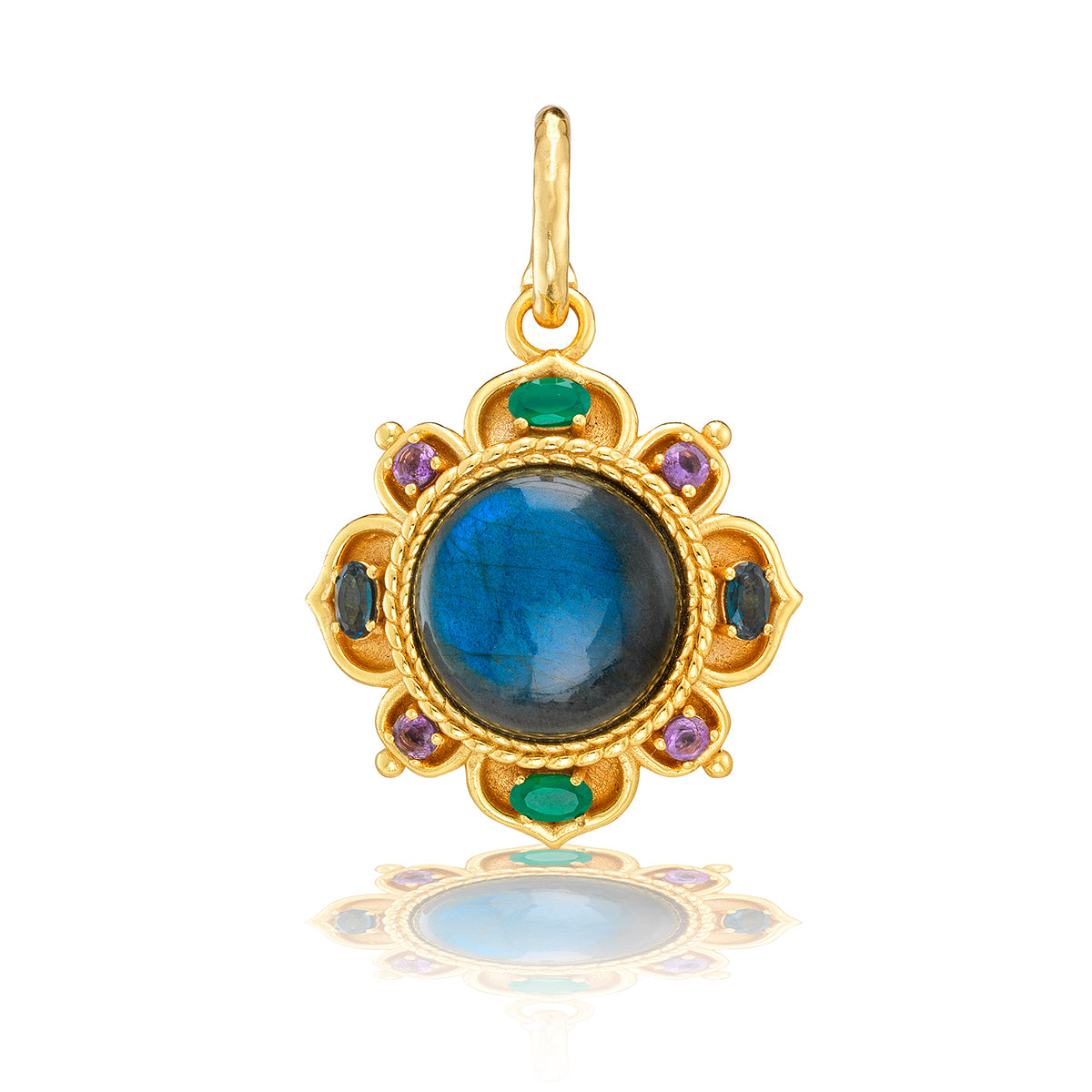 Multi Color Contessa Pendant