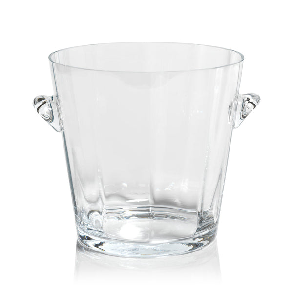 Optic Glass Ice Bucket