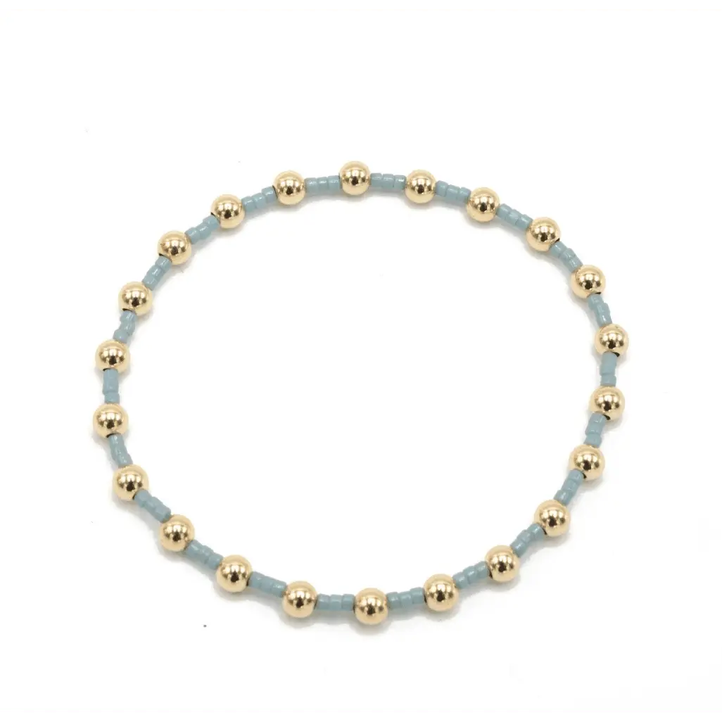 4mm Pale Blue Newport Bracelet