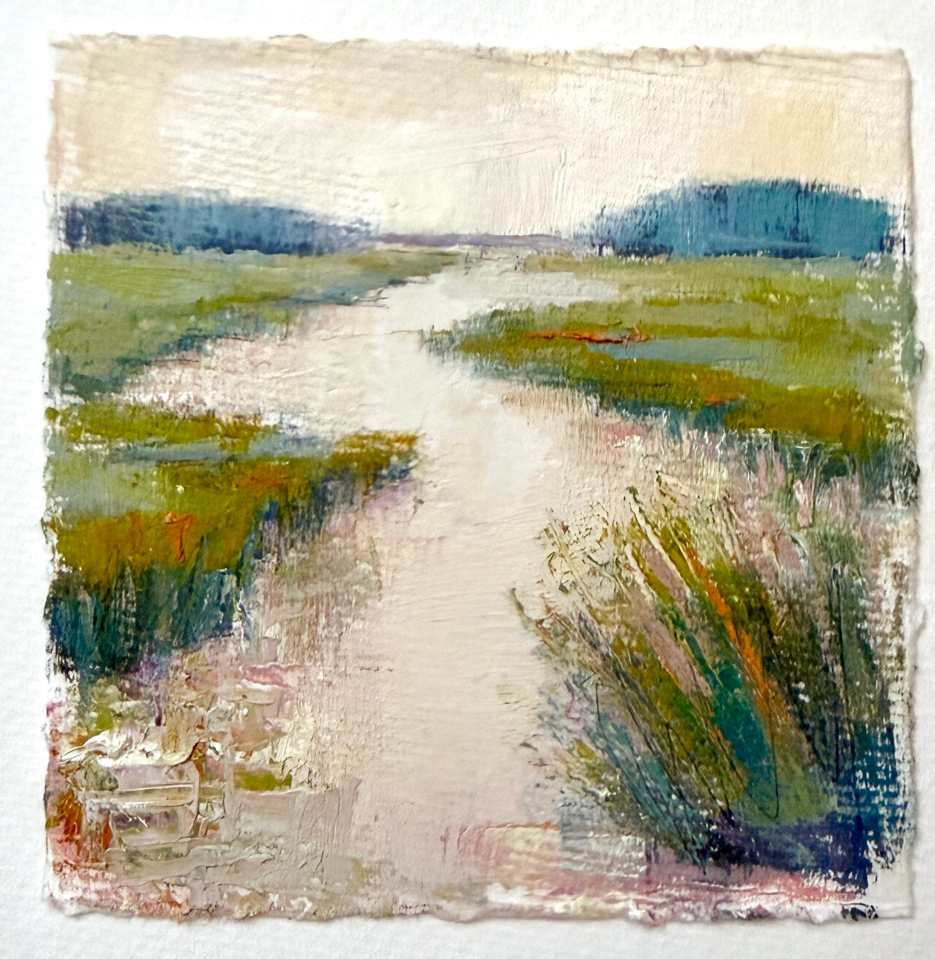 Allison Chambers - Blushing (4 x 4)