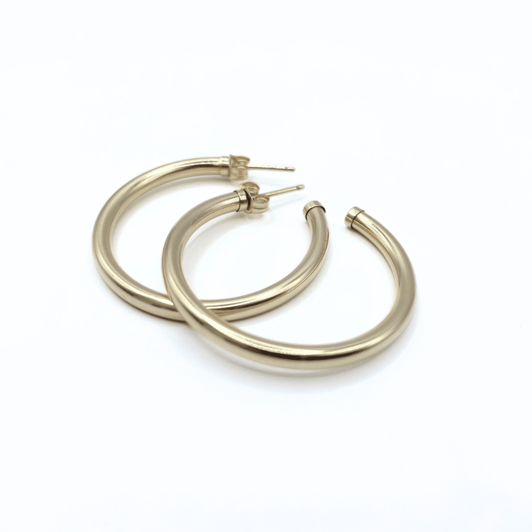 42mm Paris 14K GF Hoops