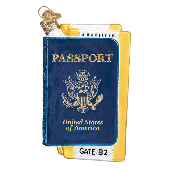 Passport Ornament