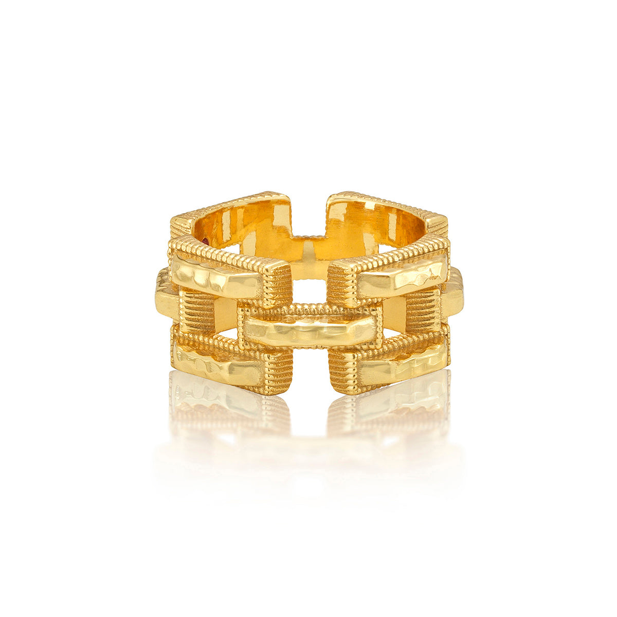 Gold Pathway Ring - Size 9