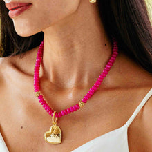 Load image into Gallery viewer, Peony Jade Single Strand Necklace