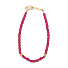 Load image into Gallery viewer, Peony Jade Single Strand Necklace