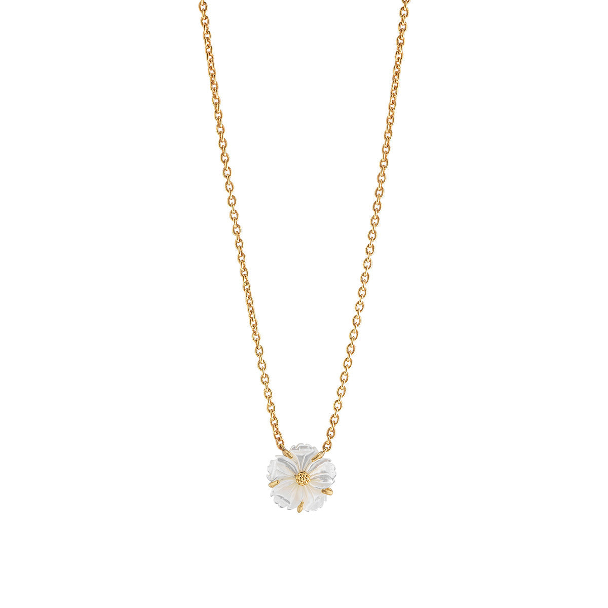 Petite Pearl Station Necklace