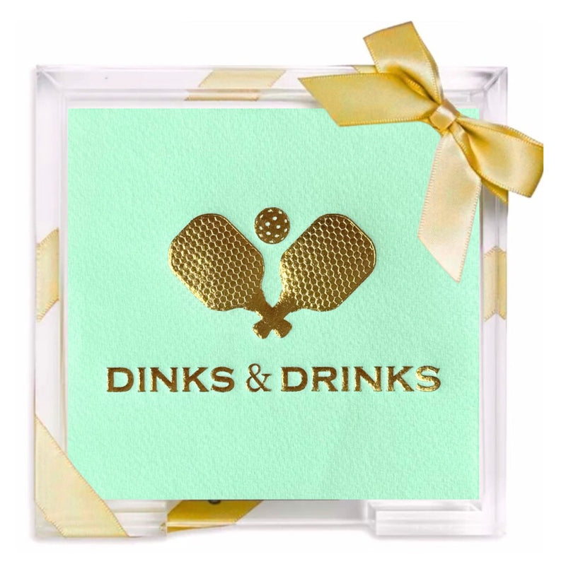 Pickleball Hostess Cocktail Napkin Set