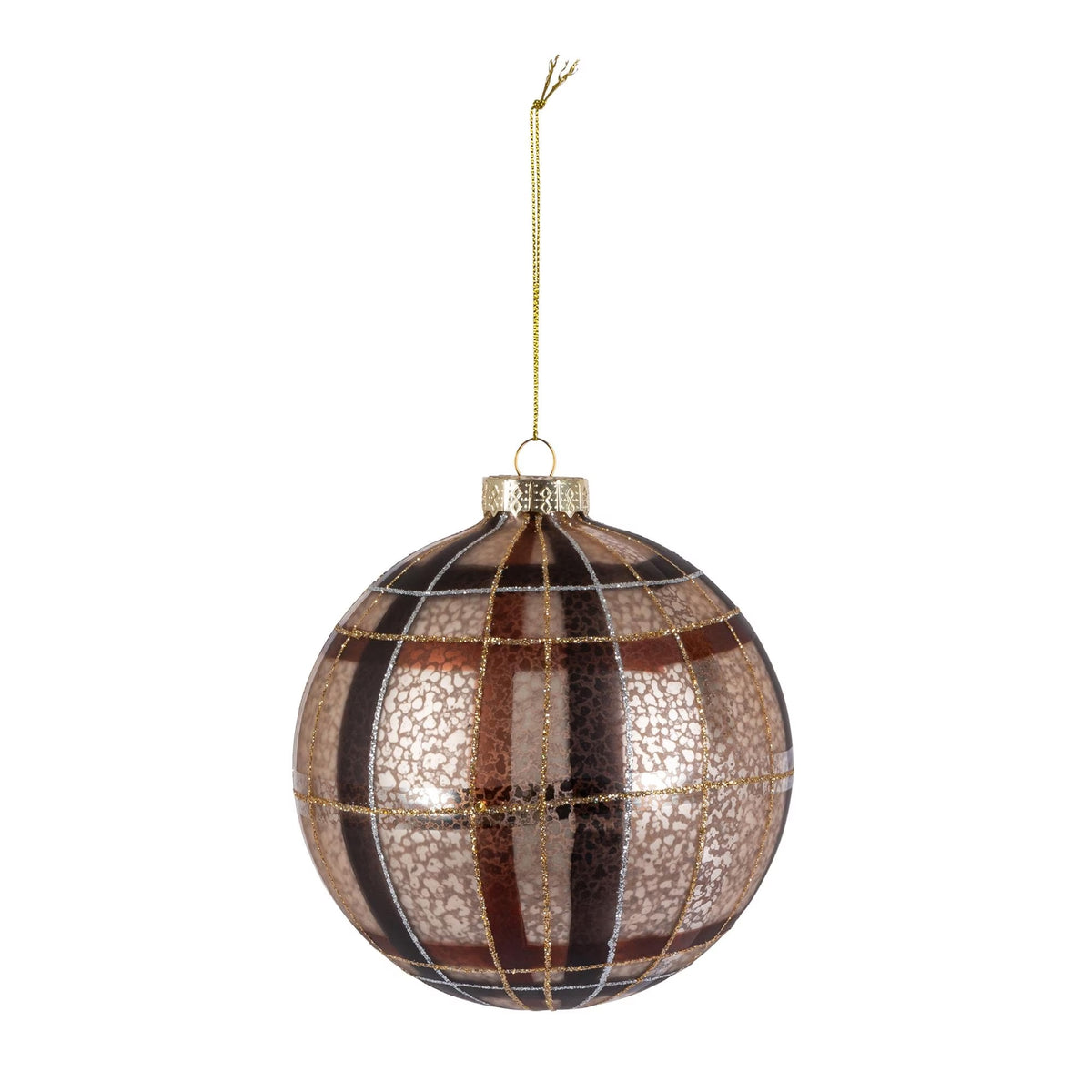 Plaid Mercury Ornament