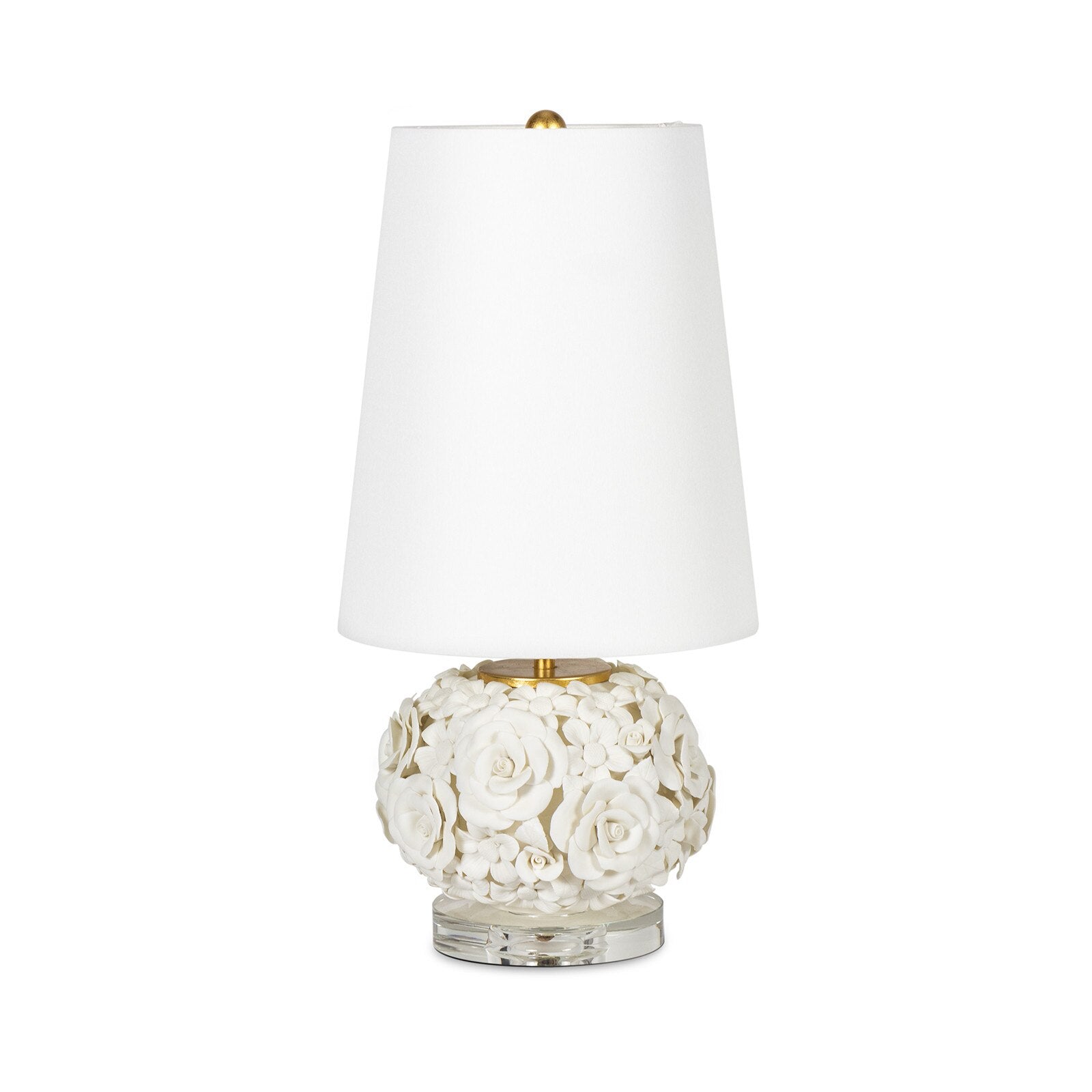 Porcelain Flower Mini Lamp