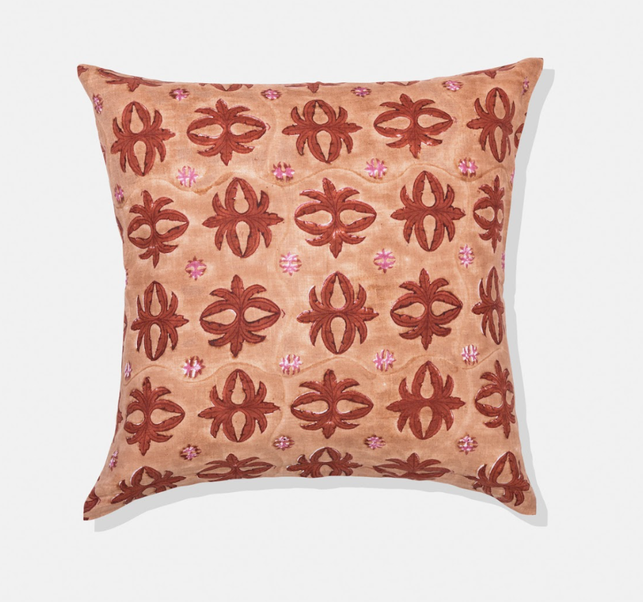 Blush Decorative Pillow 22x22