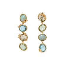 Load image into Gallery viewer, Light Blue Rabia Earrings