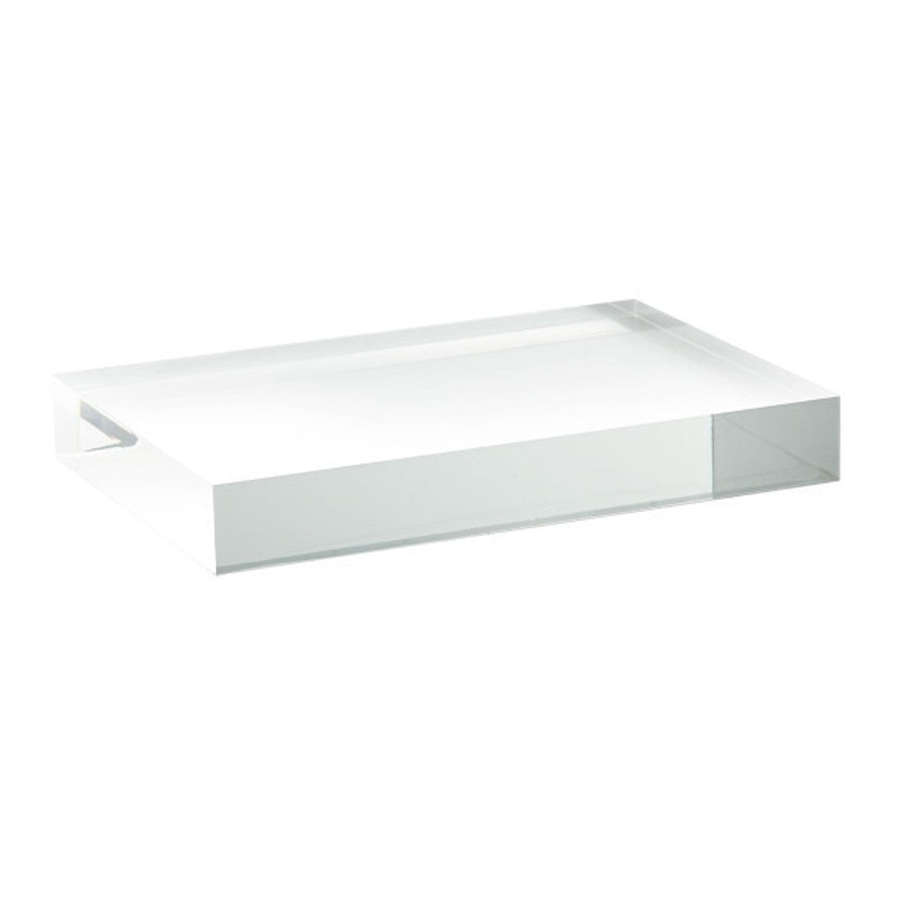 Acrylic Rectangular Base 14"x7"x1