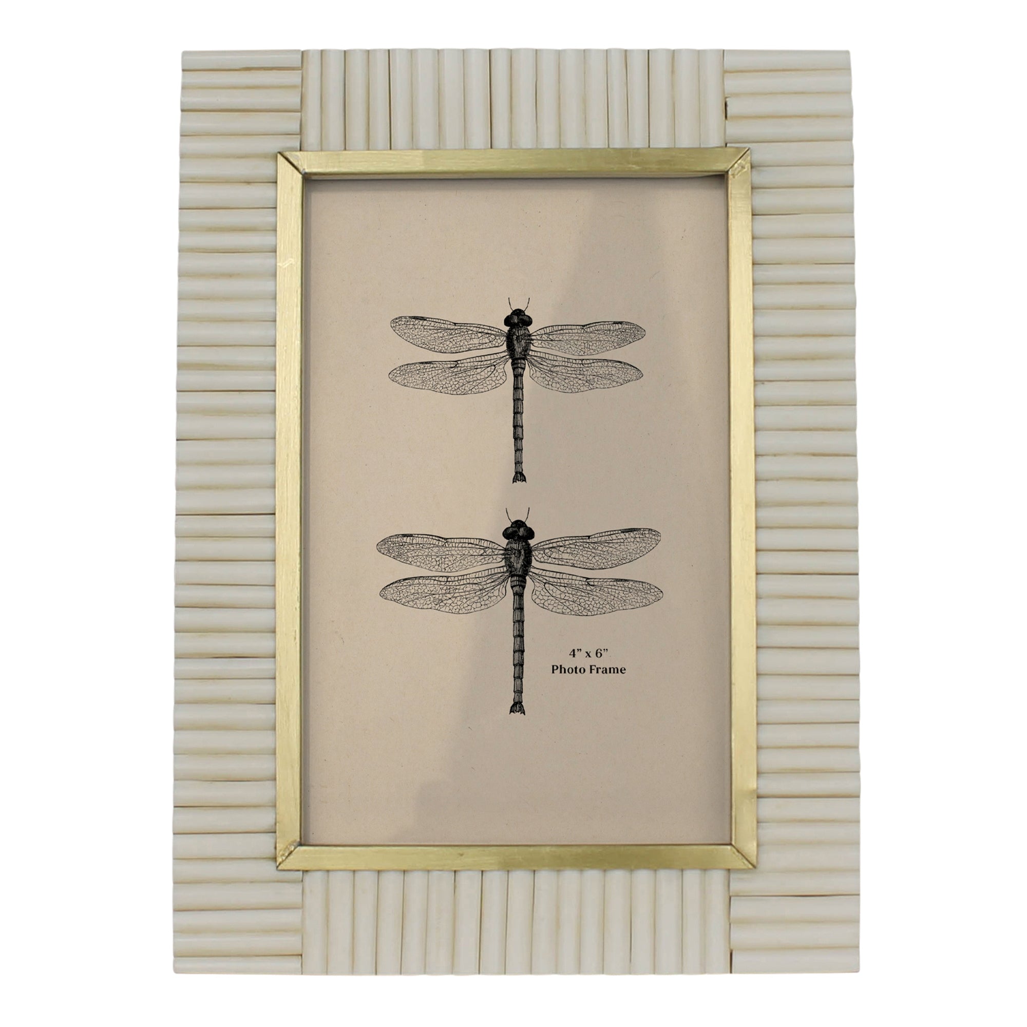 4x6 Resin & Brass Frame