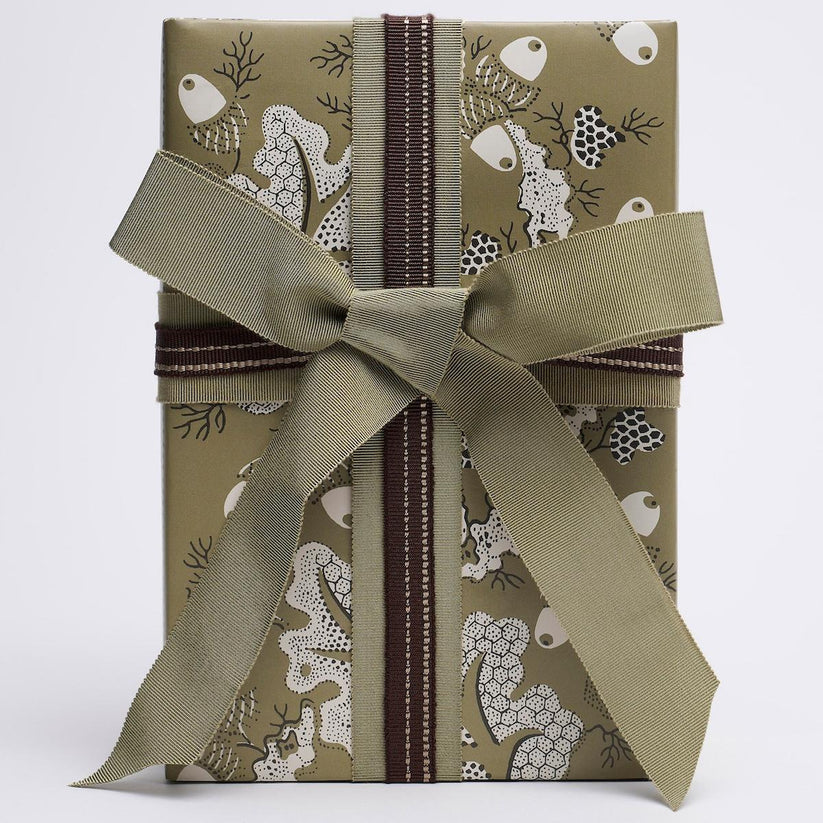 Richmond House Wrapping Paper in Sage