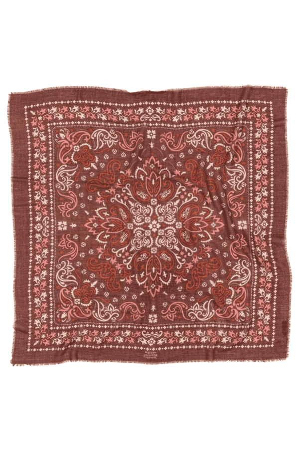 St Emilion Bandana Cashmere Scarf