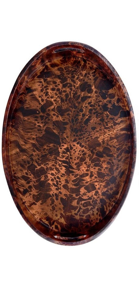 Large Tortoise Saman Wood Tray