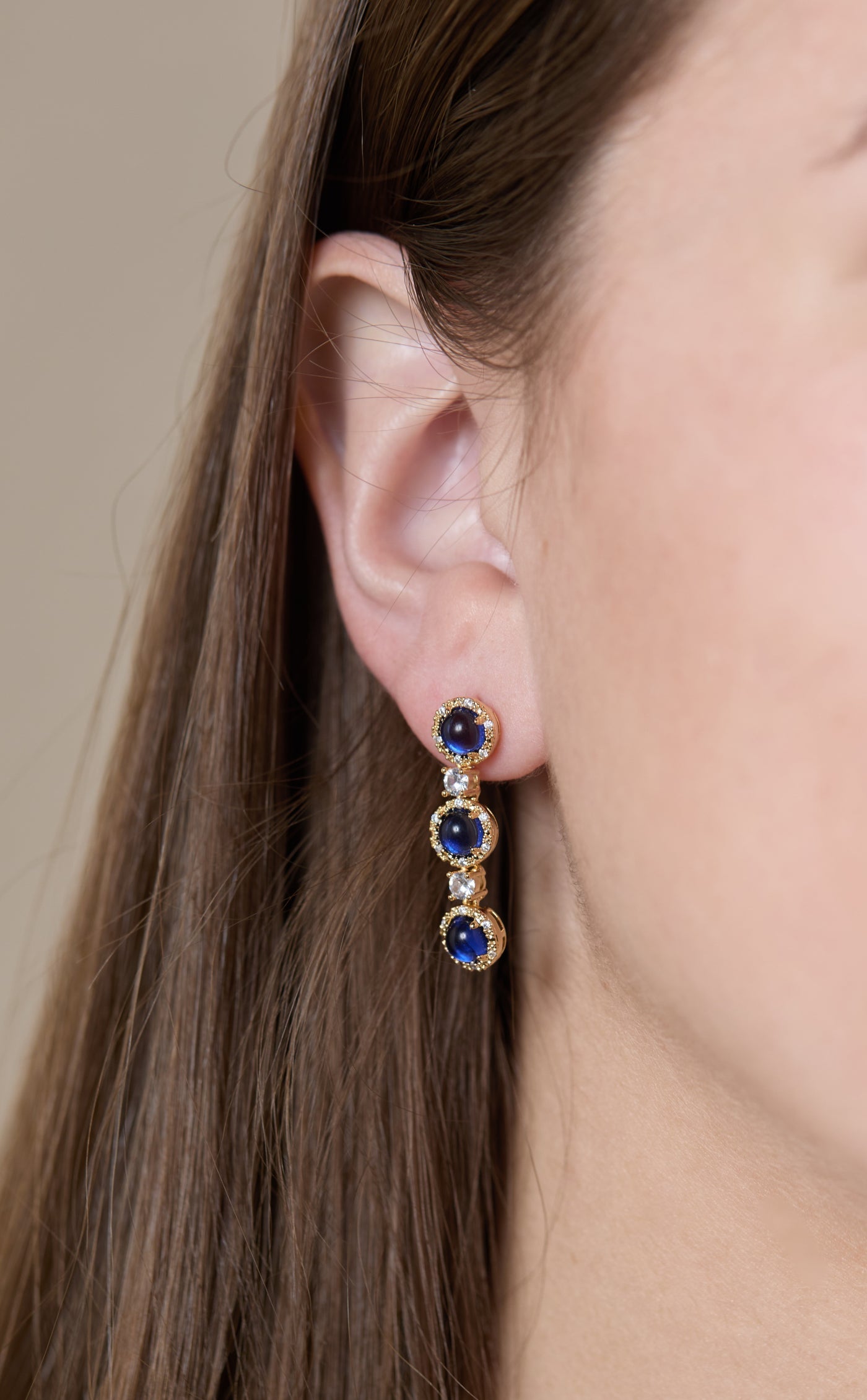 Sapphire Giselle Drop Earrings
