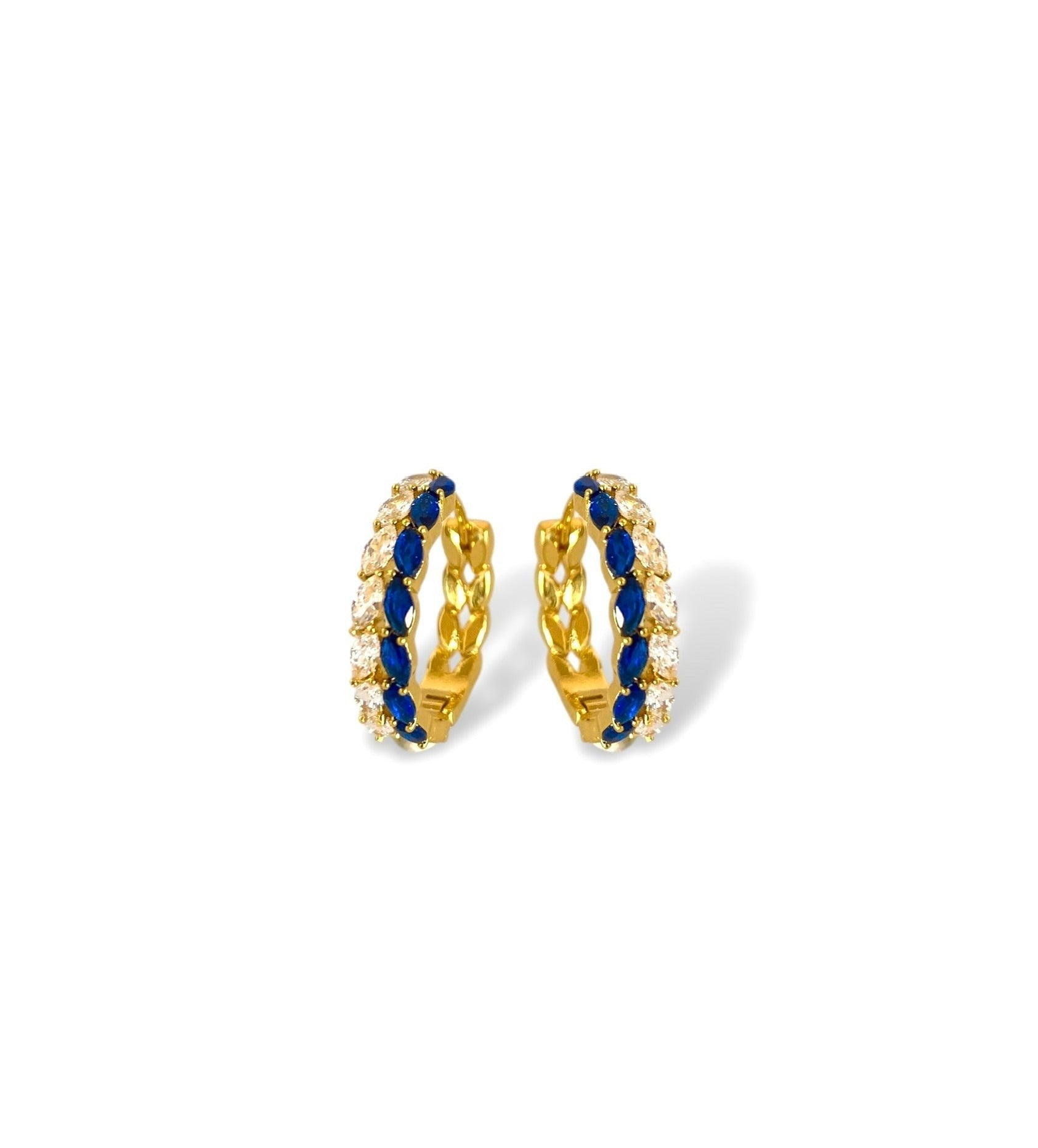 Sapphire Isabelle Hoops