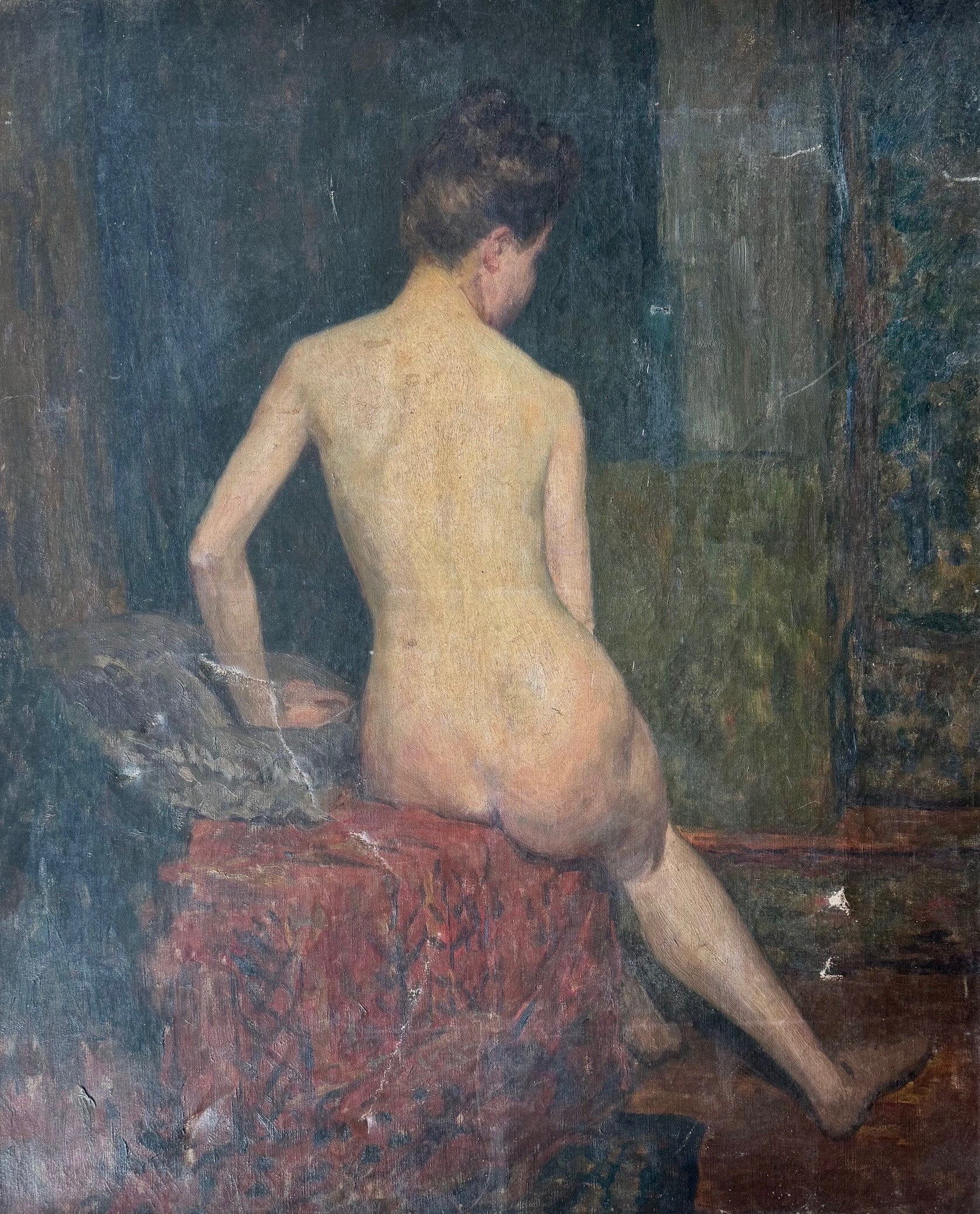 Heritage - Seated Nude (29 x 24)