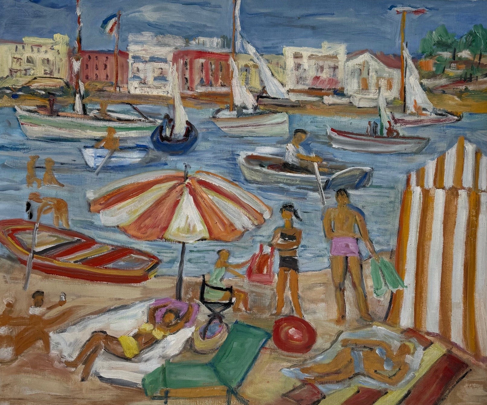 Heritage - St. Tropez Afternoon (18 x 21.5)