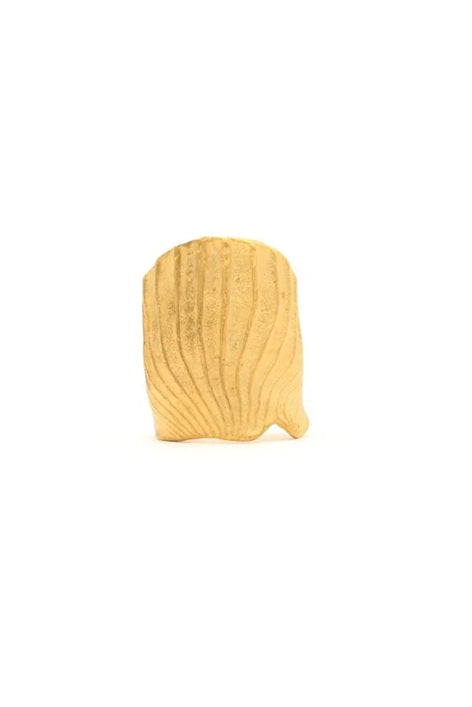 Size 7 Gold Shell Ring