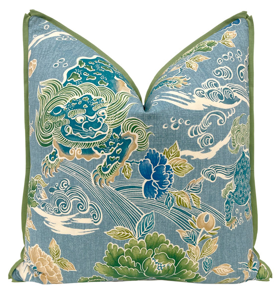 Shishi Turquoise Pillow