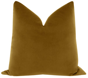 Marrakesh Gold Velvet Pillow