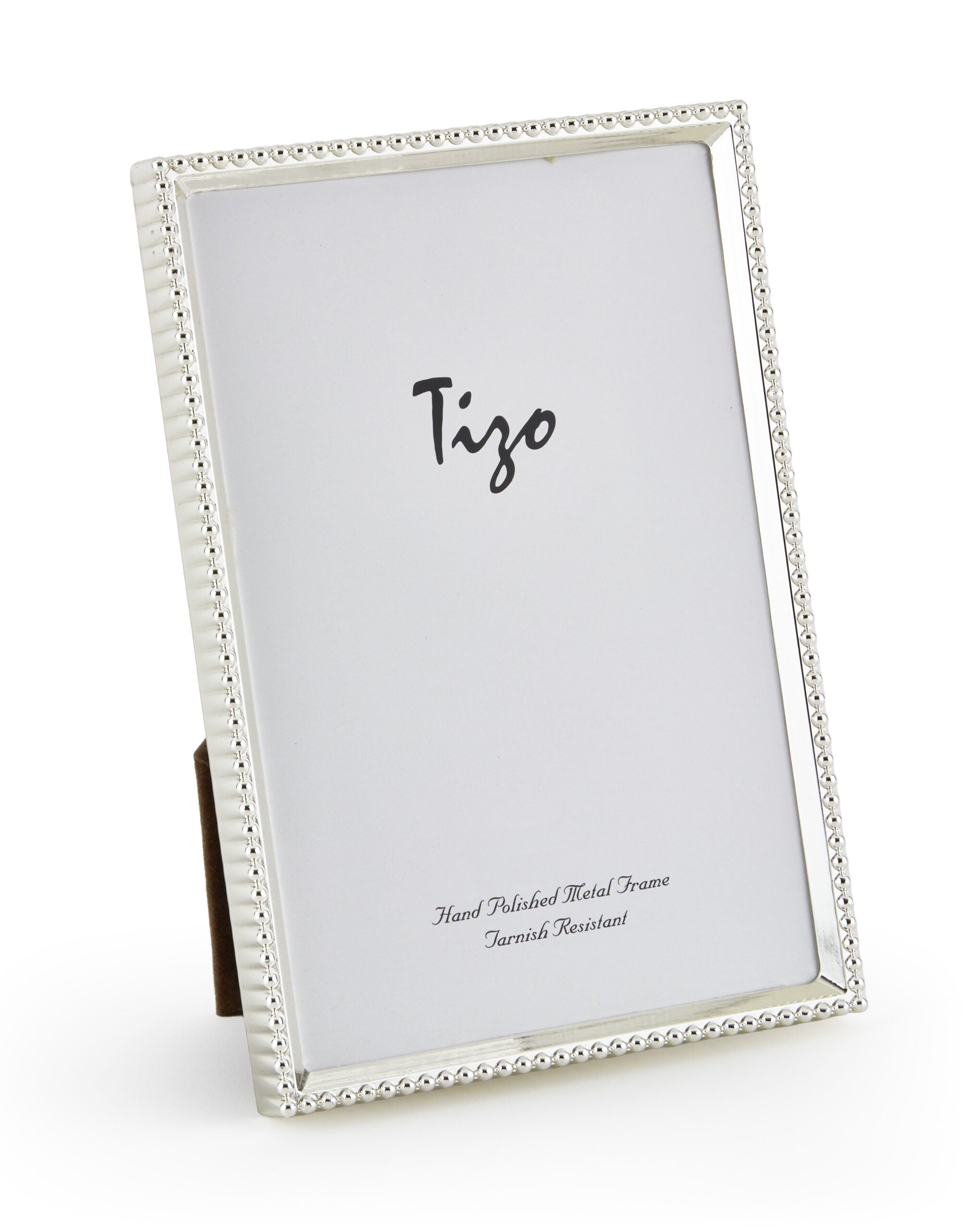 5x7 Silver Beaded Frame