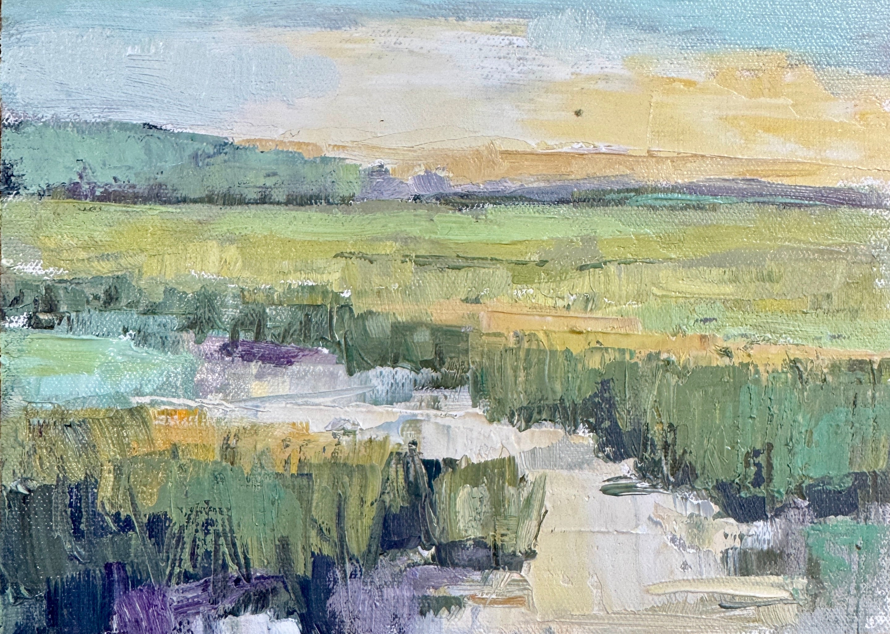 Allison Chambers - Small Marsh 7 (6 x 8)