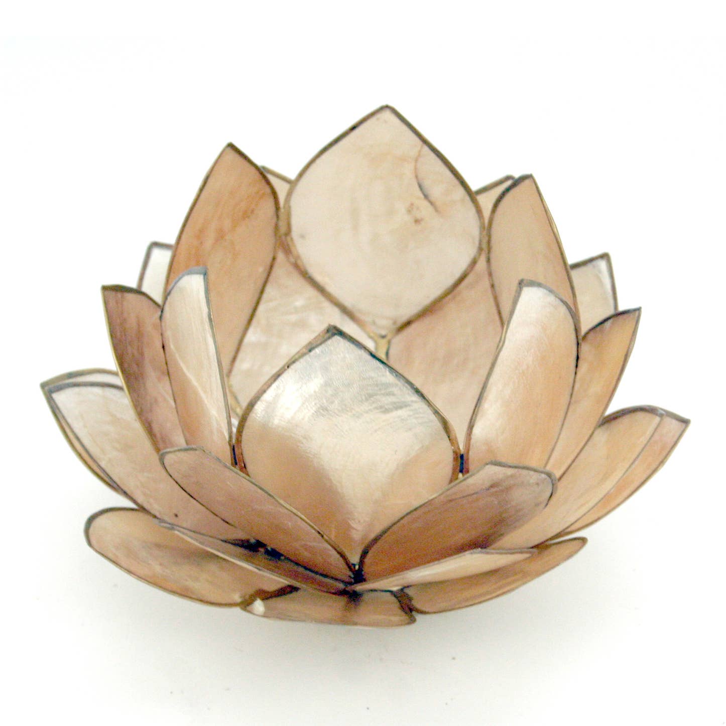 Smoke Lotus Bulb Candle Holder