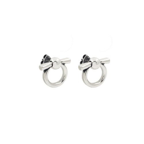 Small Silver Hoop Earrings